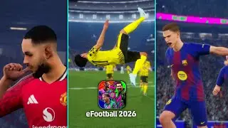 🔥 Новые анимации празднования голов в eFootball 2026 &mdash; вы ещё никогда не видели их такими классны...