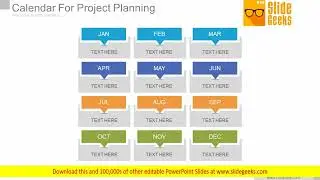 Calendar For Project Planning Ppt Powerpoint Presentation Gallery