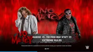 Mankind vs The Fiend Bray Wyatt - Extreme Rules | WWE 2K25