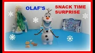 Olaf Snack Time Surprise disney Frozen Adventure Toy