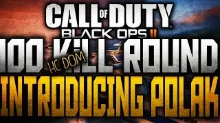 BO2: 100 kill round of HC Dom by Volt Charlie - Introducing Volt Polak! (BO2 High Kill Gameplay)