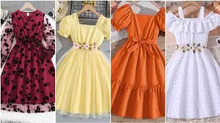 Girls Floral print shirred designs #fashion #beautiful #likesharesubscribe