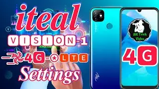 Itel vision1 networks settings 4G