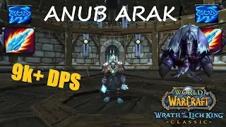 First Kill on ' Anub arak ' on 25 HEROIC (FFB Fire Mage pov) - WOTLK CLASSIC