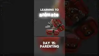 Object parenting! Learning to animate, day 15 #animation #blender #shadow #sonicthehedgehog