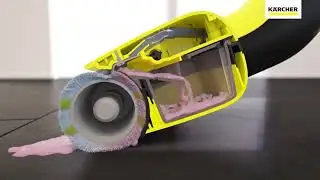 Как работает электрошвабра Karcher FC3 Cordless