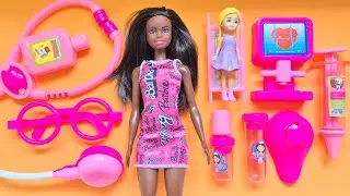 6 Satisfying with Unboxing Doctor Toys | Barbie Unboxing | Bonecas e brinquedo Disney | ASMR Video 