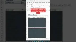 VLOOKUP #msexcel #gsheets #excel #chatgpt #excelvba