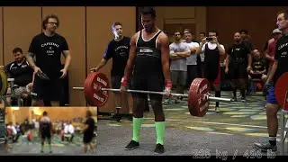 Anthony Liardo - 1,240 lb / 562.5 kg RAW Total at 197 lb - USAPL Central Florida Open