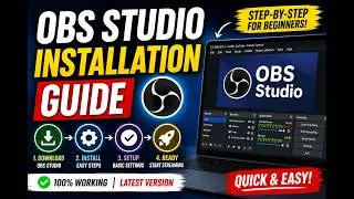 How to Install OBS Studio on Windows (Easy Guide)