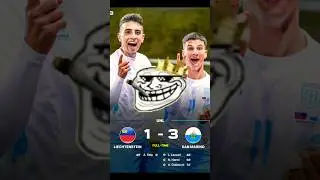 San Marino Wins Group D Nations League Vs Liechtenstein 1-3 #sanmarino #football #edit #win #phonk