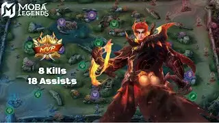 Mobile Legends | Valir Draconic Flame Full Gameplay (5v5 Ranked) | MLBB Valir Build & Skills