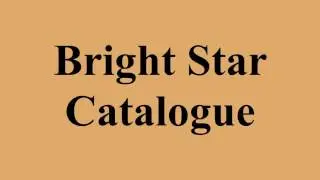 Bright Star Catalogue