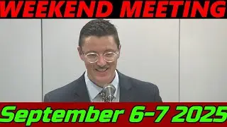 Weekend Meeting JW | September 6-7 2025 - Australia