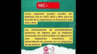 RD 270/2022: 3 v&iacute;as de acceso en el proceso de estabilizaci&oacute;n en el cuerpo de docentes