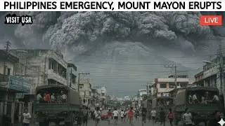 Horrible Today: Philippines evacuates 3,000 people after Mount Mayon's massive eruption