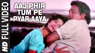 Aaj Phir Tum Pe Pyar Aaya Full HD Song | Dayavan | Vinod Khanna, Madhuri Dixit