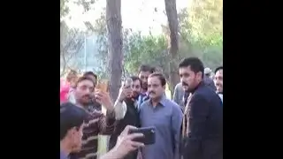 CM Punjab ambushed with selfies at Governor House