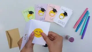 DIY Congrats Grad Card Tutorial | Social Distancing Greeting Card Tutorial