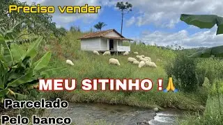 ( Sítio a Venda ) CASA / MINA DE ÁGUA : 2MIL METROS / TERRA BOA - PAGAMENTO AO VIVO ! CHAMA! 