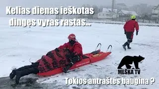 Pratybos ant Masčio ežero ledo