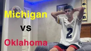 Michigan Fan Reaction - Michigan vs Oklahoma 2025. Completely Bullied.