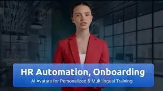 HR Automation, Onboarding: AI Avatars for Personalized & Multilingual Training