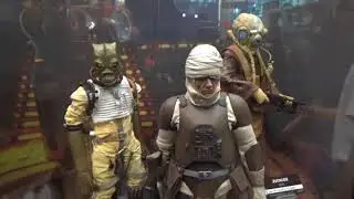 NEW YORK COMIC CON 2017 SIDESHOW COLLECTIBLES BOSSK & BOUNTY HUNTERS