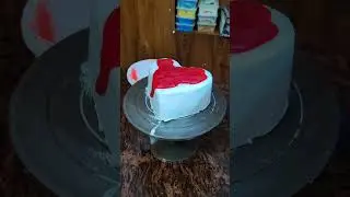 Pineapple & Red Jelly Cake Design with Chocolate Ganache | Stunning Cake Decoration