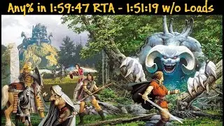Summoner Any% Speedrun in 1:59:47 RTA (1:51:19 w/o Loads)
