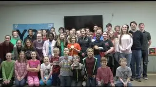 Gold Medal Swimmer & Army Sgt  Elizabeth Marks Visits Local Swim Team