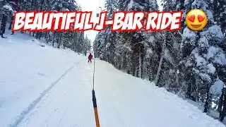 Ko&scaron;uta T-Bar Lift POV | Rogla Ski Resort