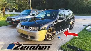 Редкие концептуальные детали Zender VWA! (МК4 Джетта Универсал VR6)