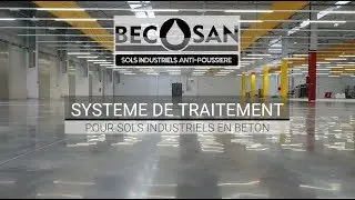 BECOSAN&reg; : des sols en b&eacute;ton poli &eacute;cologique et anti-poussi&egrave;re