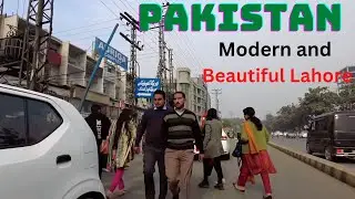 Walk in Beautiful and Amazing Part of Gulberg Lahore-Travel in Pakistan
