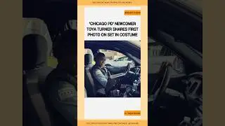 Toya Turner shares first photo on set of Chicago PD Season10 #chicagopd