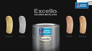 Excello Colores Met&aacute;licos Sherwin-Williams