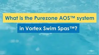 How does the 'Purezone AOS&trade; Watercare System' work in Vortex Swim Spas&trade;?