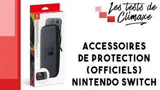 Test de la housse officielle Nintendo Switch + &eacute;cran souple de protection