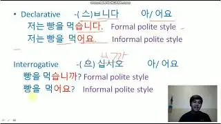 Korean Grammar in Tagalog Lesson 9. Sentence Types/ Best Yani