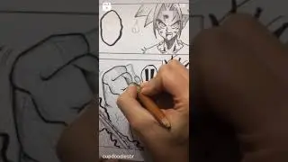 P&aacute;gina de mang&aacute; t&aacute; quase #manga #mangaka #quadrinhos #comics #comicbooks #drawing #shonenmanga