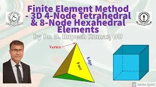 FEM17|FiniteElementMethod|3D Tetrahedral-HexahedralElements|Shape Function|Strain-DisplacementMatrix