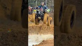 Venom doing wheelies in the medium tire bounty hole! #canam #atv #bountyhole #mudding #horsepower