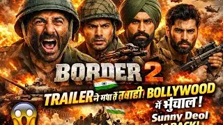 Border 2 Trailer Today 11 AM 😱 Sunny Deol Ki Dhaaṛ | Awaaz Lahore Tak Gayi | Army Day