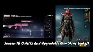 PUBG MOBILE SEASON 18 ALL OUTFITS AND UPGRADABLE GUN SKINS | PUBG MOBILE 3rd Anniversary !!!
