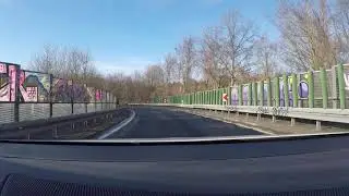 Autobahnausfahrt Velbert- Nord Richtung Heiligenhaus