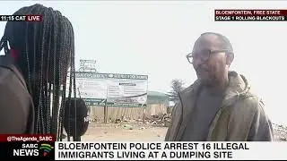 Southpark residents raise concerns over criminal activities in a dumping site in Bloemfontein