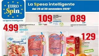 Volantino EUROSPIN dal 20 novembre 2025 🛒 Offerte d&rsquo;autunno e nuove occasioni da non perdere!