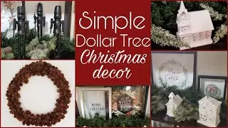 Seriously Simple Dollar Tree Christmas DIYs