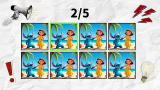 Let's world challenge from Lilo and stitch | Level 1-5